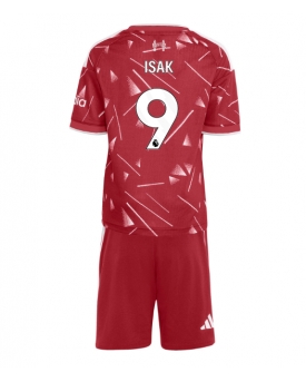 Billige Fotballdrakt Liverpool Alexander Isak #9 Replika Hjemmedraktsett Barn 2026-27 Kortermet (med bukser)